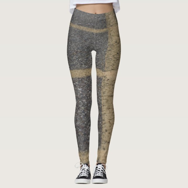Leggings Photographie du trottoir (Devant)
