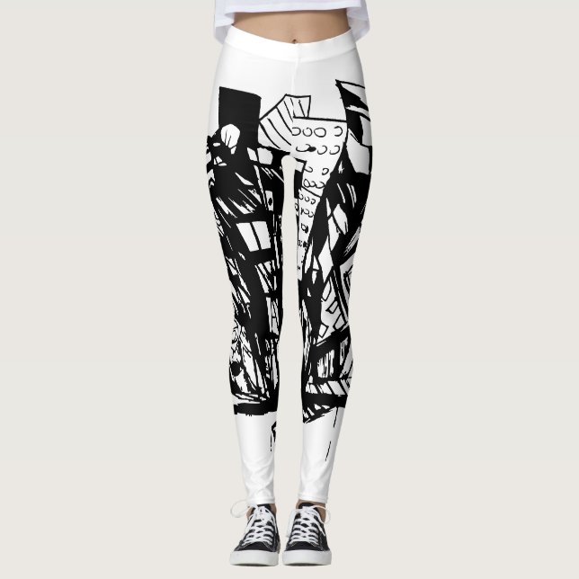 LEGGINGS PIANO 916 (Devant)