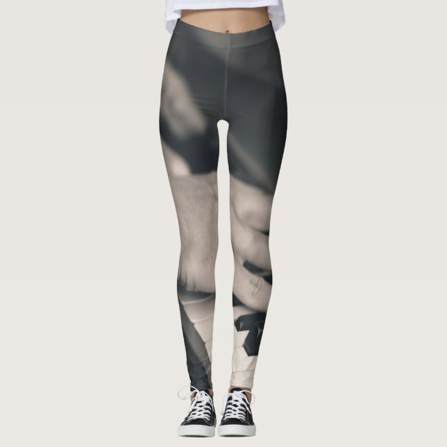 Leggings Piano génial (Devant)