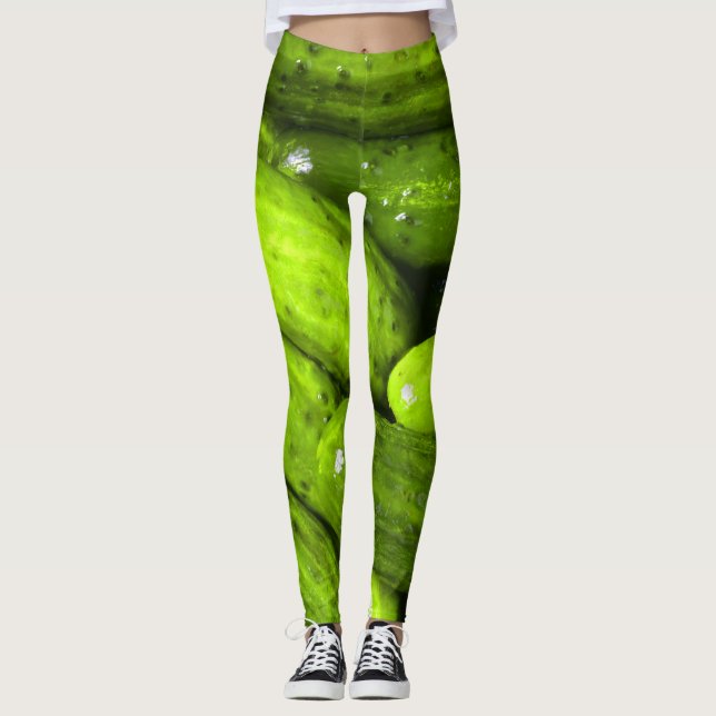 Leggings Pickle Pickle Lover Gift Pickle Ball Personnaliser (Devant)