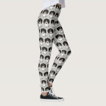 Leggings Piebald Dachshund | Joli Chien Chien Chien Chien M<br><div class="desc">Dessin original d'un Piebald Dachshund noir, tan & blanc. À motifs mignons, parfait pour la salle de sport, le yoga, ou une soirée relaxante avec votre chien à vos côtés. Ces légumineuses imprimées de nouveauté font un cadeau amusant pour les amateurs de Doxie. Visitez Jenn's Doodle World pour encore plus...</div>