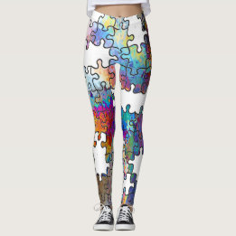 Leggings Pièces de puzzle