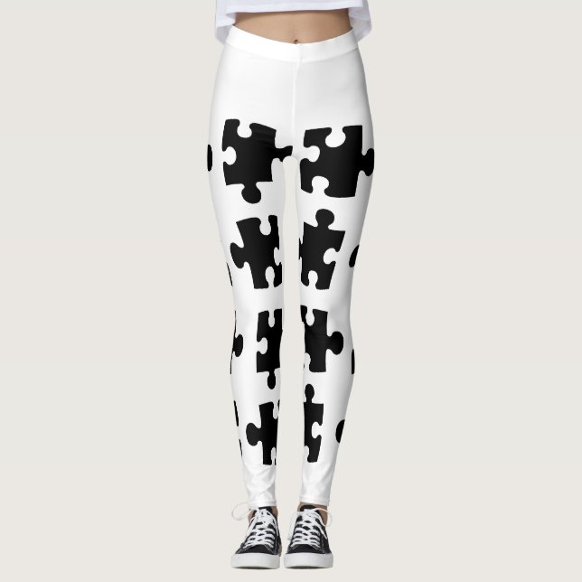 Leggings Pièces de puzzle (Devant)