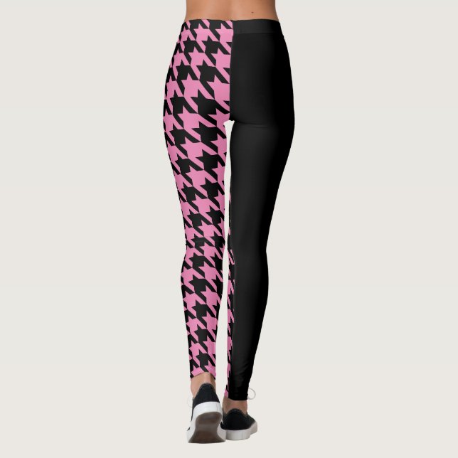 Leggings Pied de fond / Noir (Dos)