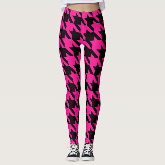 Leggings pied rose (Devant)