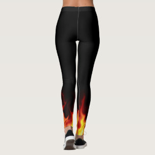 Leggings Pieds sur pattes de feu