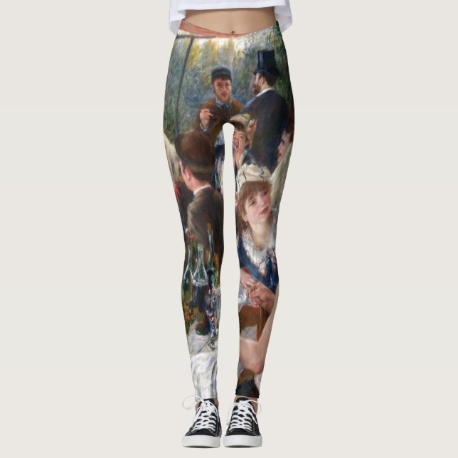 Leggings Pierre-Auguste Renoir - Déjeuner de la fête nautiq (Devant)