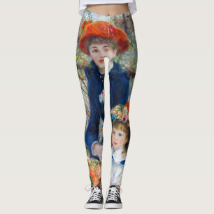 Leggings Pierre-Auguste Renoir - Deux soeurs sur la terrass