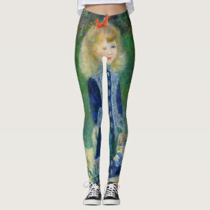 Leggings Pierre-Auguste Renoir - Une fille avec une canne d