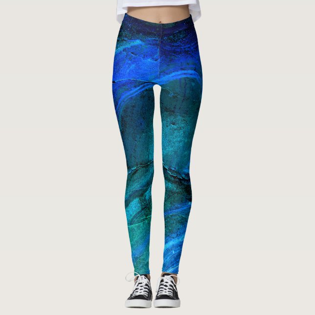 Leggings Pierre sculptée par l'océan  (Devant)