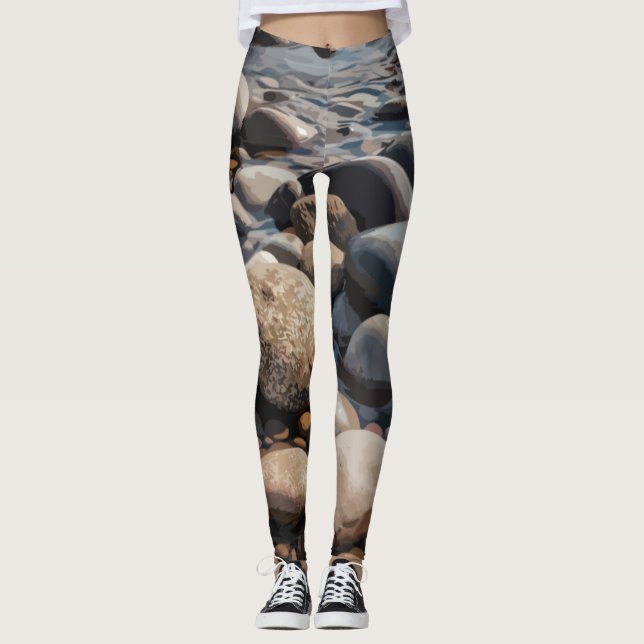Leggings Pierres de sérénité (Devant)