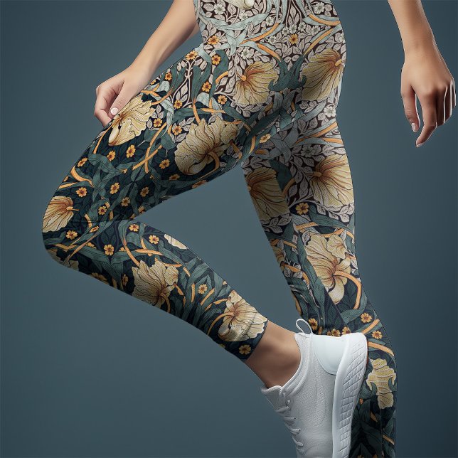 Leggings Pimpernel à deux tons jaune et bleu Turquoise Morr (Créateur téléchargé)