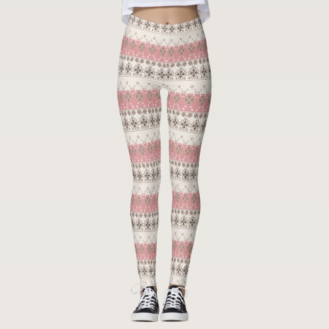 Leggings Pink beige (Devant)