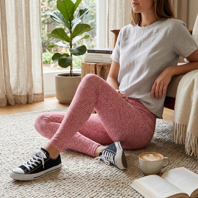 Leggings Pink Faux Denim (Créateur téléchargé)