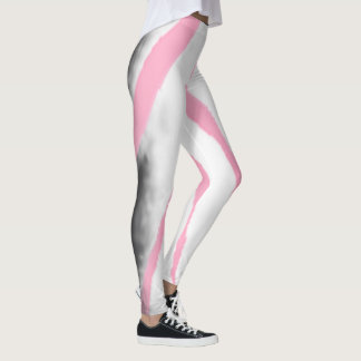 Leggings Pink Stripes