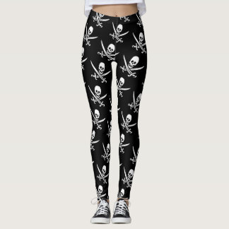 Leggings Pirate, Jolly roger, style,