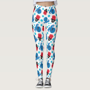 Leggings Pirate Octopus, Motif de pieuvre, Animaux de mer