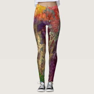 Leggings PixDezines Galaxie Abstraite / Énergie cosmique