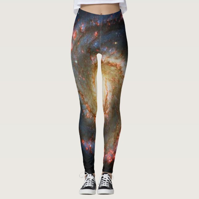 Leggings PixDezines Galaxy / Cosmic/NASA (Devant)