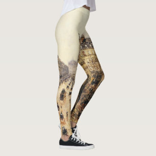 Leggings Place du Théâtre Français, Paris Pluie par Pissarr