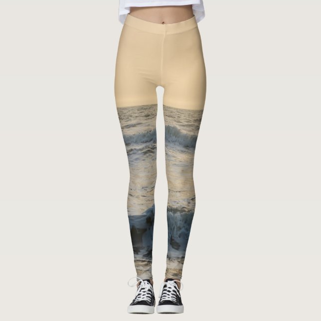 Leggings Plage de Cocoa Paddle-board (Devant)