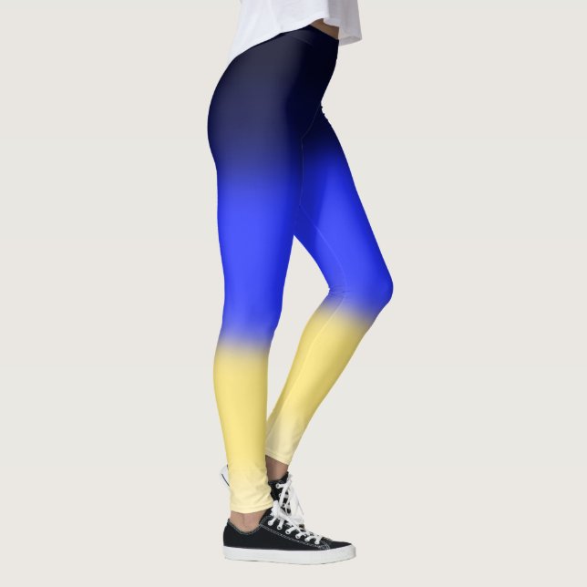 Leggings Plage de sable jaune (Droite)