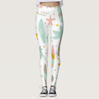 Leggings Plage Vibes d'été