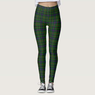 Leggings Plaid bleu vert tartan Park