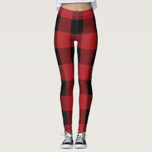 Leggings Plaid couleur mignon