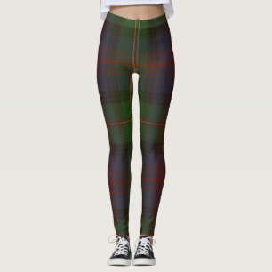 Leggings Plaid de clan de tartan de Logan