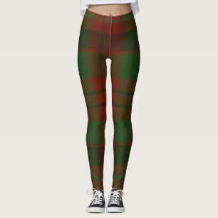 Leggings Plaid de clan de tartan de MacNicol