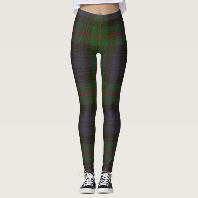 Leggings Plaid de clan de tartan de Murray (Devant)