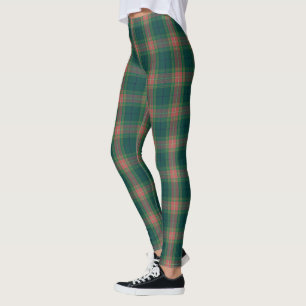 Leggings Plaid de tartan irlandais de Gallagher de clan
