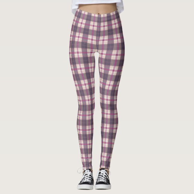 Leggings plaid heather mana (Devant)