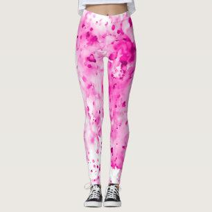 Leggings Plaisant, mignon, Artsy Chaud Paint Paint