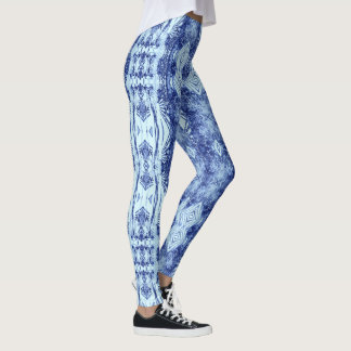 Leggings Plan bleu