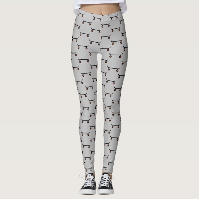 Leggings planche à roulettes (Devant)