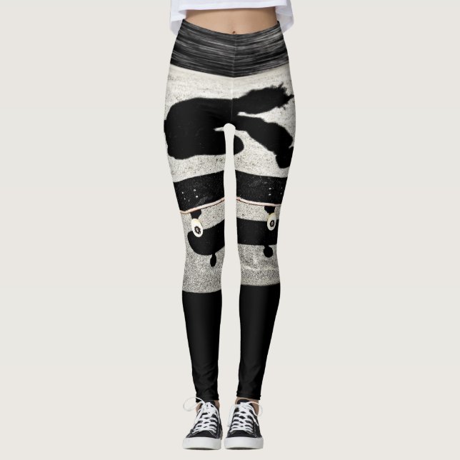 Leggings planche à roulettes (Devant)