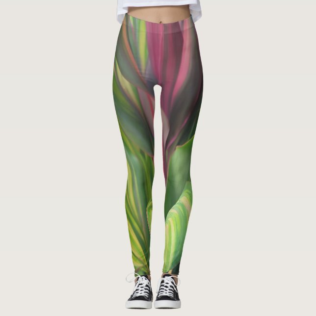 LEGGINGS PLANT COLOR (Devant)
