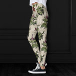 Leggings Plante de sorcière apothecaire | Herbes botaniques<br><div class="desc">90 Grunge, Tout Grandit ! Feminine, sophistiquée de l'époque victorienne shabby chic steampunk sans couture motif avec du papier déchiré avec une rose rose rose sur un arrière - plan grunge. Ce design abstrait vintage des années 1990 présente une palette magnifique qui ajoute une parfaite pop de couleur. Pour coordonner...</div>