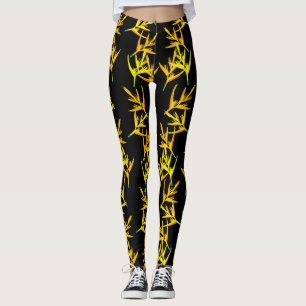 Leggings Plante jaune
