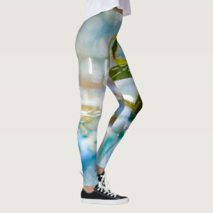 Leggings Plantes Abstraits