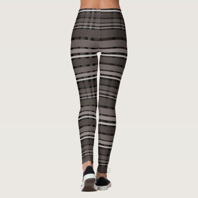 Leggings Plaqué Brown foncé (Dos)