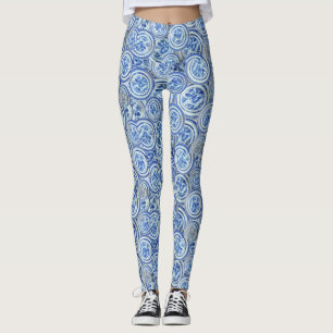 LEGGINGS PLAQUES DE DELFT
