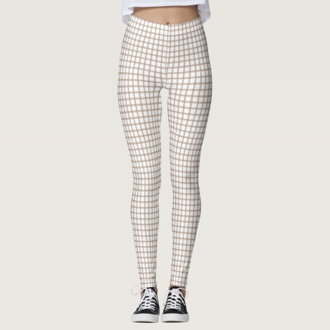Leggings Plat blanc hiver (Devant)