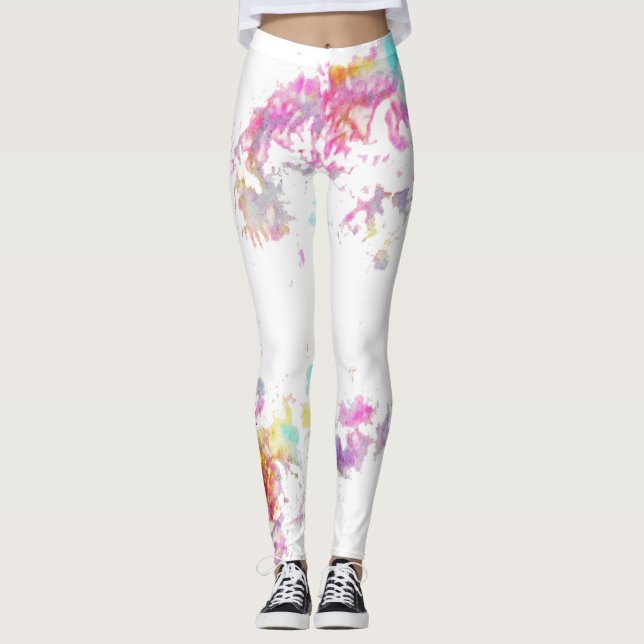 Leggings Plat rose (Devant)