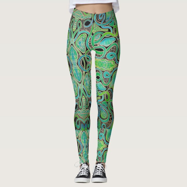 Leggings Pluie balayée (Devant)