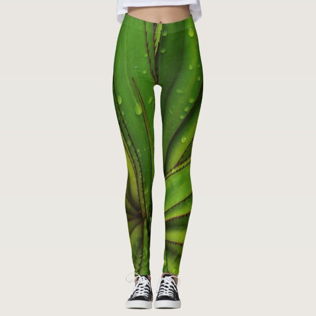 Leggings Pluie matinale sur le pin à vis (Devant)