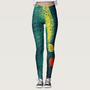 Leggings Pluie Vert pointillé