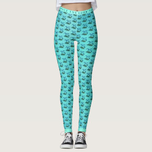 Leggings Plumes de paon pour 25e anniversaire ou anniversai